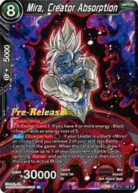 Mira, Creator Absorption - Wild Resurgence Pre-Release Cards - Dragon Ball Super: Masters card