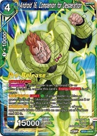 Android 16, Companion for Desperation - Wild Resurgence Pre-Release Cards - Dragon Ball Super: Masters card