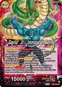 Garlic Jr. // Garlic Jr., Immortal Being - Wild Resurgence Pre-Release Cards - Dragon Ball Super: Masters card