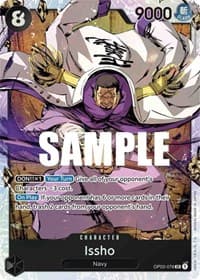 Issho - Pillars of Strength - One Piece Card Game card