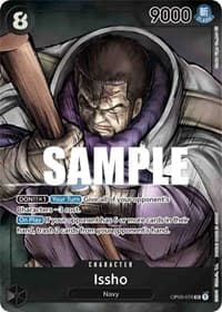 Issho (Alternate Art) - Pillars of Strength - One Piece Card Game card