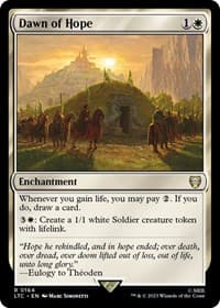 Dawn of Hope - Commander: The Lord of the Rings: Tales of Middle-earth - Magic: The Gathering card