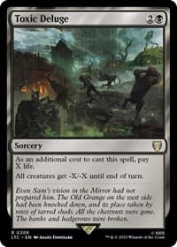 Toxic Deluge - Commander: The Lord of the Rings: Tales of Middle-earth - Magic: The Gathering card