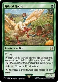 Gilded Goose - Commander: The Lord of the Rings: Tales of Middle-earth - Magic: The Gathering card