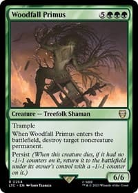 Woodfall Primus - Commander: The Lord of the Rings: Tales of Middle-earth - Magic: The Gathering card