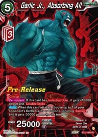 Garlic Jr., Absorbing All - Wild Resurgence Pre-Release Cards - Dragon Ball Super: Masters card