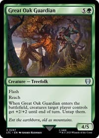 Great Oak Guardian - Commander: The Lord of the Rings: Tales of Middle-earth - Magic: The Gathering card