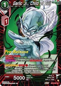 Garlic Jr., Child of Evil - Wild Resurgence Pre-Release Cards - Dragon Ball Super: Masters card