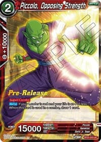 Piccolo, Opposing Strength - Wild Resurgence Pre-Release Cards - Dragon Ball Super: Masters card