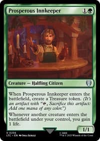 Prosperous Innkeeper - Commander: The Lord of the Rings: Tales of Middle-earth - Magic: The Gathering card