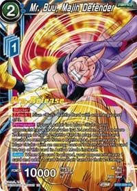 Mr. Buu, Majin Defender - Wild Resurgence Pre-Release Cards - Dragon Ball Super: Masters card