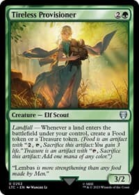 Tireless Provisioner - Commander: The Lord of the Rings: Tales of Middle-earth - Magic: The Gathering card