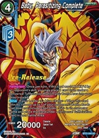 Baby, Parasitizing Complete - Wild Resurgence Pre-Release Cards - Dragon Ball Super: Masters card