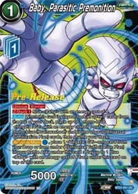 Baby, Parasitic Premonition - Wild Resurgence Pre-Release Cards - Dragon Ball Super: Masters card