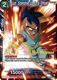 Uub, Standing Up to a Threat - Wild Resurgence Pre-Release Cards - Dragon Ball Super: Masters card