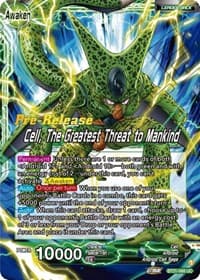 Cell // Cell, The Greatest Threat to Mankind - Wild Resurgence Pre-Release Cards - Dragon Ball Super: Masters card