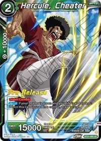 Hercule, Cheater - Wild Resurgence Pre-Release Cards - Dragon Ball Super: Masters card
