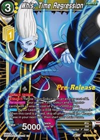 Whis, Time Regression - Wild Resurgence Pre-Release Cards - Dragon Ball Super: Masters card