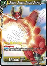 Shisami, Pursuing Deepest Desires - Wild Resurgence Pre-Release Cards - Dragon Ball Super: Masters card