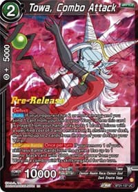 Towa, Combo Attack - Wild Resurgence Pre-Release Cards - Dragon Ball Super: Masters card