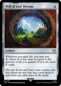 Well of Lost Dreams - Commander: The Lord of the Rings: Tales of Middle-earth - Magic: The Gathering card