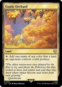Exotic Orchard - Commander: The Lord of the Rings: Tales of Middle-earth - Magic: The Gathering card