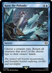 Raise the Palisade - Commander: The Lord of the Rings: Tales of Middle-earth - Magic: The Gathering card