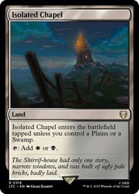 Isolated Chapel - Commander: The Lord of the Rings: Tales of Middle-earth - Magic: The Gathering card