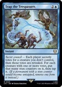 Trap the Trespassers - Commander: The Lord of the Rings: Tales of Middle-earth - Magic: The Gathering card