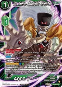 Dr. Gero, Android Creator - Promotion Cards - Dragon Ball Super: Masters card