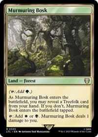 Murmuring Bosk - Commander: The Lord of the Rings: Tales of Middle-earth - Magic: The Gathering card