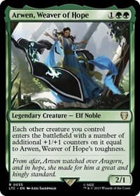 Arwen, Weaver of Hope - Commander: The Lord of the Rings: Tales of Middle-earth - Magic: The Gathering card