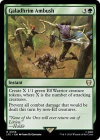 Galadhrim Ambush - Commander: The Lord of the Rings: Tales of Middle-earth - Magic: The Gathering card