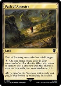 Path of Ancestry - Commander: The Lord of the Rings: Tales of Middle-earth - Magic: The Gathering card
