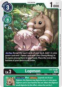 Lopmon - Alternative Being Booster - Digimon Card Game card