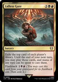 Lidless Gaze - Commander: The Lord of the Rings: Tales of Middle-earth - Magic: The Gathering card