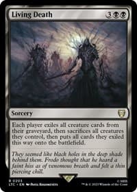 Living Death - Commander: The Lord of the Rings: Tales of Middle-earth - Magic: The Gathering card