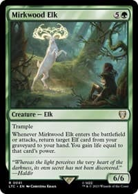 Mirkwood Elk - Commander: The Lord of the Rings: Tales of Middle-earth - Magic: The Gathering card