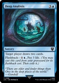 Deep Analysis - Commander: The Lord of the Rings: Tales of Middle-earth - Magic: The Gathering card