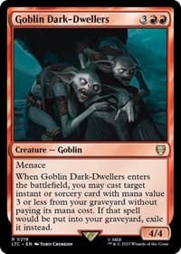 Goblin Dark-Dwellers - Commander: The Lord of the Rings: Tales of Middle-earth - Magic: The Gathering card