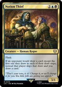 Notion Thief - Commander: The Lord of the Rings: Tales of Middle-earth - Magic: The Gathering card