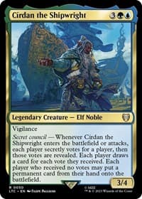 Cirdan the Shipwright - Commander: The Lord of the Rings: Tales of Middle-earth - Magic: The Gathering card