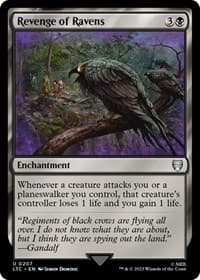 Revenge of Ravens - Commander: The Lord of the Rings: Tales of Middle-earth - Magic: The Gathering card