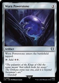 Worn Powerstone - Commander: The Lord of the Rings: Tales of Middle-earth - Magic: The Gathering card