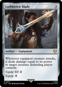 Lothlorien Blade - Commander: The Lord of the Rings: Tales of Middle-earth - Magic: The Gathering card