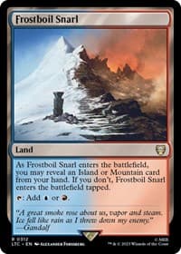 Frostboil Snarl - Commander: The Lord of the Rings: Tales of Middle-earth - Magic: The Gathering card