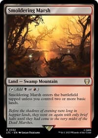 Smoldering Marsh - Commander: The Lord of the Rings: Tales of Middle-earth - Magic: The Gathering card