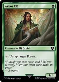 Arbor Elf - Commander: The Lord of the Rings: Tales of Middle-earth - Magic: The Gathering card