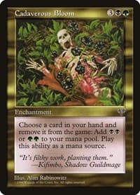 Cadaverous Bloom - Mirage - Magic: The Gathering card