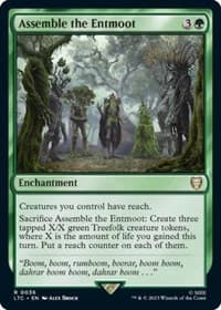 Assemble the Entmoot - Commander: The Lord of the Rings: Tales of Middle-earth - Magic: The Gathering card